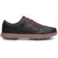 Del Mar Sport Golf Shoes - Black/Crimson
