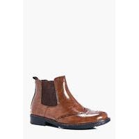 Detail Chelsea Boots - brown