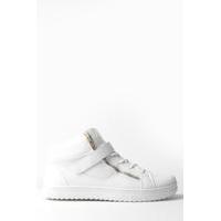 Detail Strap High Top - white