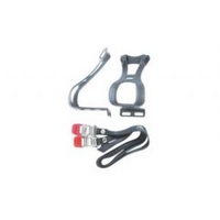Delta toeclip and strap set