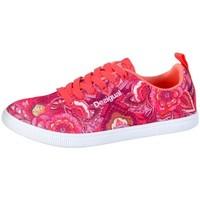 Desigual Sneakers Candem P Purple Opulence men\'s Shoes (Trainers) in pink