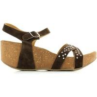 De Fonseca 5FVT Wedge sandals Women women\'s Sandals in brown