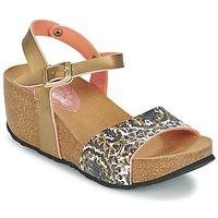 desigual bio 7 save the queen womens sandals in gold