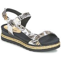 desigual bali womens sandals in black