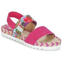 desigual formentera womens sandals in pink