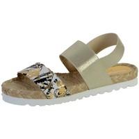 Desigual Sandals Formentera 7 61SS2N0 Black women\'s Sandals in BEIGE