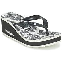 Desigual LOLA XUPI women\'s Flip flops / Sandals (Shoes) in black