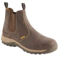 dewalt dewalt radial safety dealer boot brown size 10