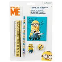 Despicable Me 5pc Stationery Set Minions