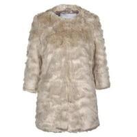 designer duchess indiana faux fur long jacket