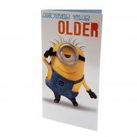 Despicable Me Minion Birthday Card