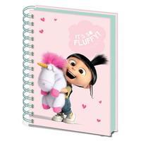 Despicable Me A5 Notebook Fluffy...