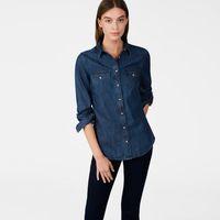 denim shirt indigo