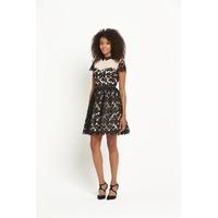 definitions crochet lace skater dress