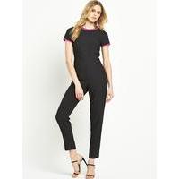 Definitions Embellished Trim Jumpsuit
