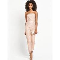 Definitions Tall Lace Bandeau Jumpsuit