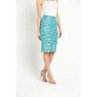 Definitions Lace Pencil Midi Skirt