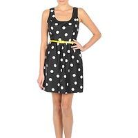 derhy abstract womens dress in black