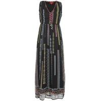 derhy egrillarde womens long dress in multicolour