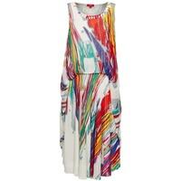 Derhy BINAIRE women\'s Long Dress in Multicolour