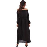 denny rose 64dr11009 dress women womens long dress in black