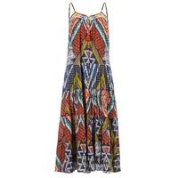 derhy mandelieu womens long dress in multicolour