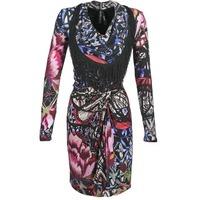 desigual hagera womens dress in multicolour