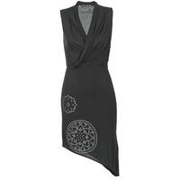 desigual raziana womens dress in black