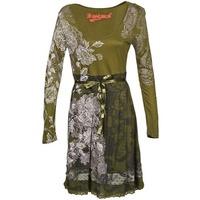 desigual jordana womens dress in green