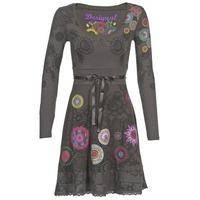 Desigual IXIAZIKE women\'s Dress in grey