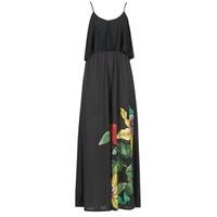 desigual lerase womens long dress in black