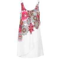 desigual liorasa womens dress in white