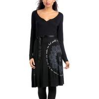 desigual womens dress martina womens dresses in black