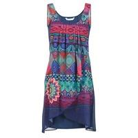 desigual curestu womens dress in blue