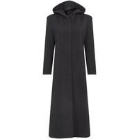 De La Creme Womens Hooded Cashmere Wool Winter Long Winter Coat women\'s Jacket in grey