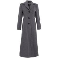 De La Creme Womens Long Smart Coat women\'s Parka in grey