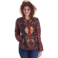 desigual 67e2lc0 down jacket women womens coat in brown