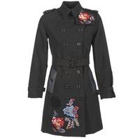 Desigual DELOME women\'s Trench Coat in black