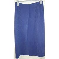 debenham freebody size 14 blue long skirt