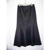 debut at debenhams size 16 black long skirt
