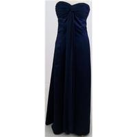 Dessy Collection - Size: S - Navy-blue - Strapless evening dress