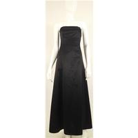 Debut by Debenhams Size 12 Ink Black Strapless Evening Gown