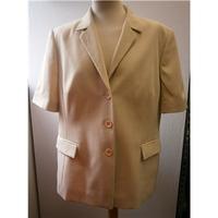 Debenhams Classics - Size 18 - Ivory - Ladies Short-Sleeved Jacket
