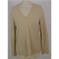 Deane and White Size L Light Brown Cashmere Jumper