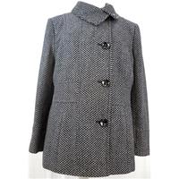 Debenhams The Collection - Size: 18 - Black - Smart Coat