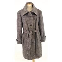 debenhams petite collection size 18 wool blend fleck coat