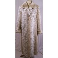 Dennis Basso Size XS Cream Coat