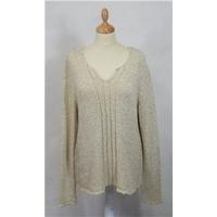 Debbie Morgan - Size: XL - Beige - Cardigan