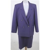 Debenhams, size 14 mauve skirt suit