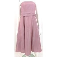 Debut Size 12 Rose Petal Pink Strapless Dress